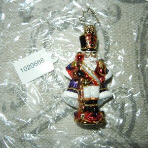 Christopher Radko A Stoic Soldier  Gem  1020668 - Nutcracker